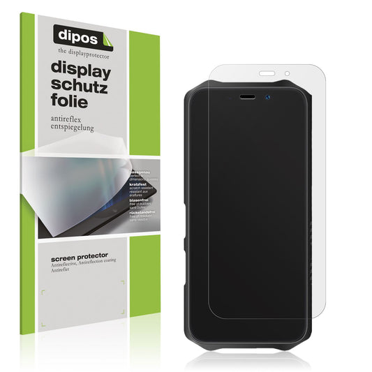 Matte Displayschutzfolie von dipos passend für Oukitel WP12 Pro, präziser Zuschnitt und blasenfrei montiert