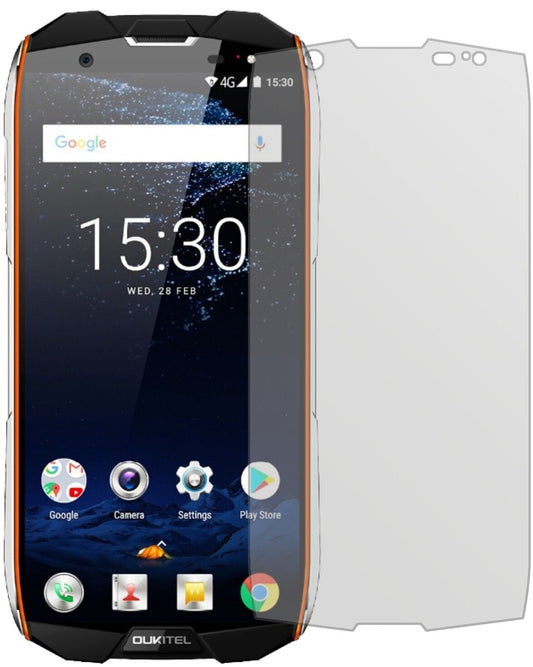 Matte Displayschutzfolie von dipos passend für Oukitel WP5000, präziser Zuschnitt und blasenfrei montiert