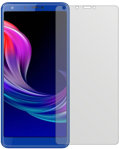 Matte Displayschutzfolie von dipos passend für Panasonic Eluga Ray 600, präziser Zuschnitt und blasenfrei montiert