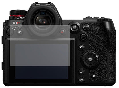 Matte Displayschutzfolie von dipos passend für Panasonic Lumix S1, präziser Zuschnitt und blasenfrei montiert