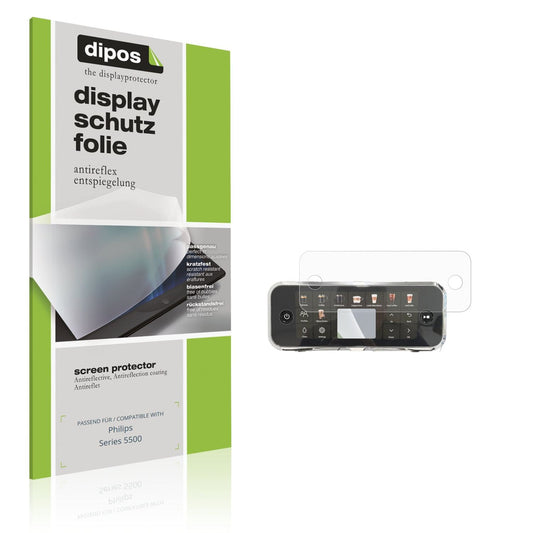 Matte Displayschutzfolie von dipos passend für Philips Series 5500, präziser Zuschnitt und blasenfrei montiert