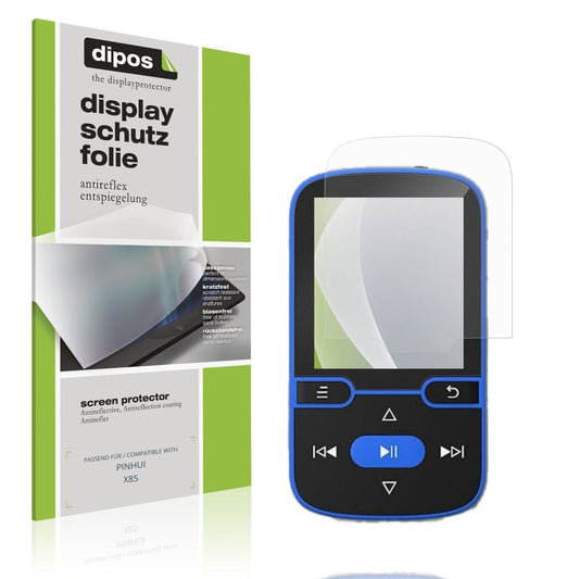 Matte Displayschutzfolie von dipos passend für PINHUI X85, präziser Zuschnitt und blasenfrei montiert