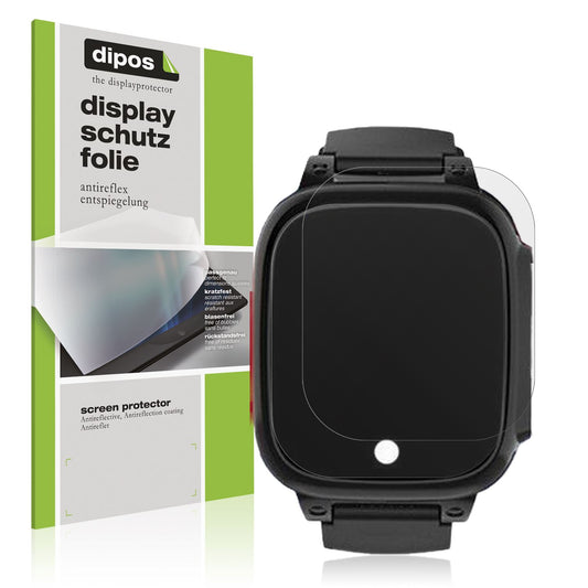 Matte Displayschutzfolie von dipos passend für Piulaxiu 4G, präziser Zuschnitt und blasenfrei montiert