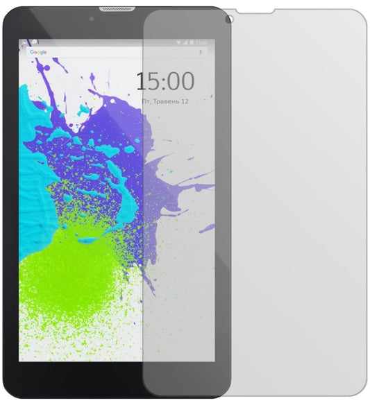 Matte Displayschutzfolie von dipos passend für Pixus Touch 7 3G, präziser Zuschnitt und blasenfrei montiert