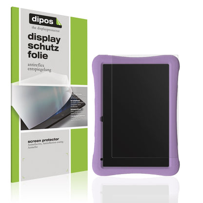 Matte Displayschutzfolie von dipos passend für plimpton PlimPad Kids20 10 Zoll, präziser Zuschnitt und blasenfrei montiert