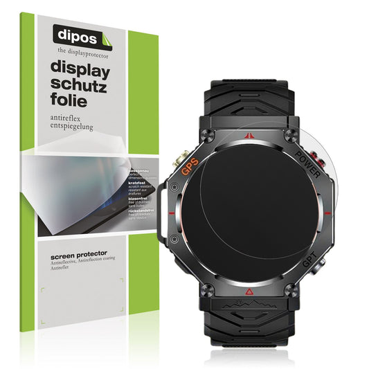 Matte Displayschutzfolie von dipos passend für Rmana KC91 1.39 Zoll, präziser Zuschnitt und blasenfrei montiert
