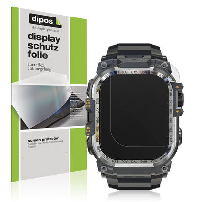 Matte Displayschutzfolie von dipos passend für Rollme Hero X, präziser Zuschnitt und blasenfrei montiert
