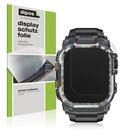 Matte Displayschutzfolie von dipos passend für Rollme Hero X, präziser Zuschnitt und blasenfrei montiert