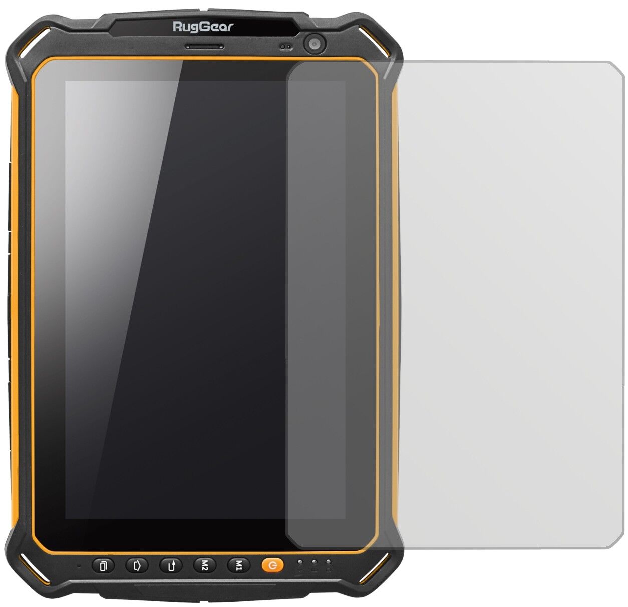 Matte Displayschutzfolie von dipos passend für RugGear RG910, präziser Zuschnitt und blasenfrei montiert