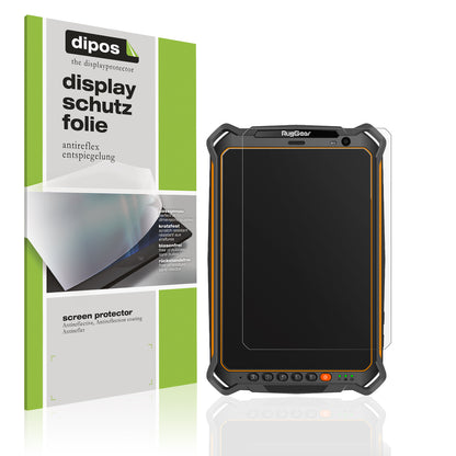 Matte Displayschutzfolie von dipos passend für RugGear RG930i, präziser Zuschnitt und blasenfrei montiert