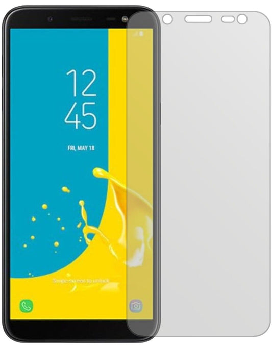 Matte Displayschutzfolie von dipos passend für Samsung Galaxy J6 (2018), präziser Zuschnitt und blasenfrei montiert
