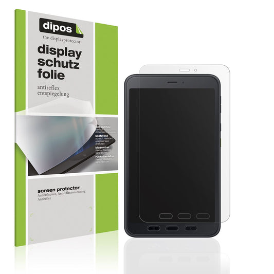 Matte Displayschutzfolie von dipos passend für Samsung Galaxy Tab Active 5, präziser Zuschnitt und blasenfrei montiert
