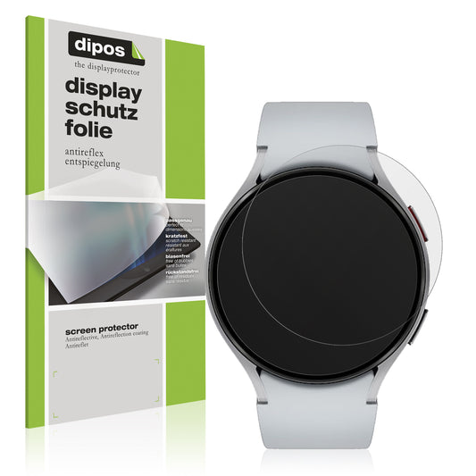 Matte Displayschutzfolie von dipos passend für Samsung Galaxy Watch 6 47mm, präziser Zuschnitt und blasenfrei montiert