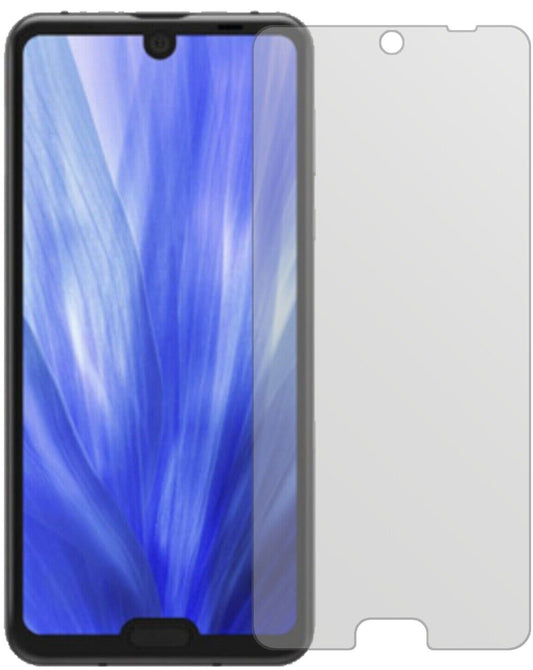 Matte Displayschutzfolie von dipos passend für Sharp Aquos R3, präziser Zuschnitt und blasenfrei montiert