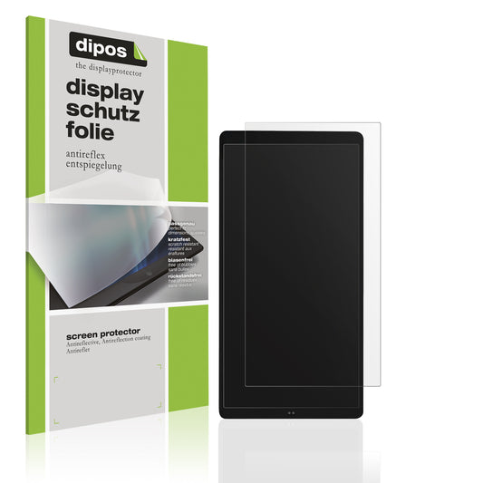 Matte Displayschutzfolie von dipos passend für Shelly Wall Display X2, präziser Zuschnitt und blasenfrei montiert