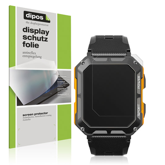 Matte Displayschutzfolie von dipos passend für Stahlgear Thor, präziser Zuschnitt und blasenfrei montiert