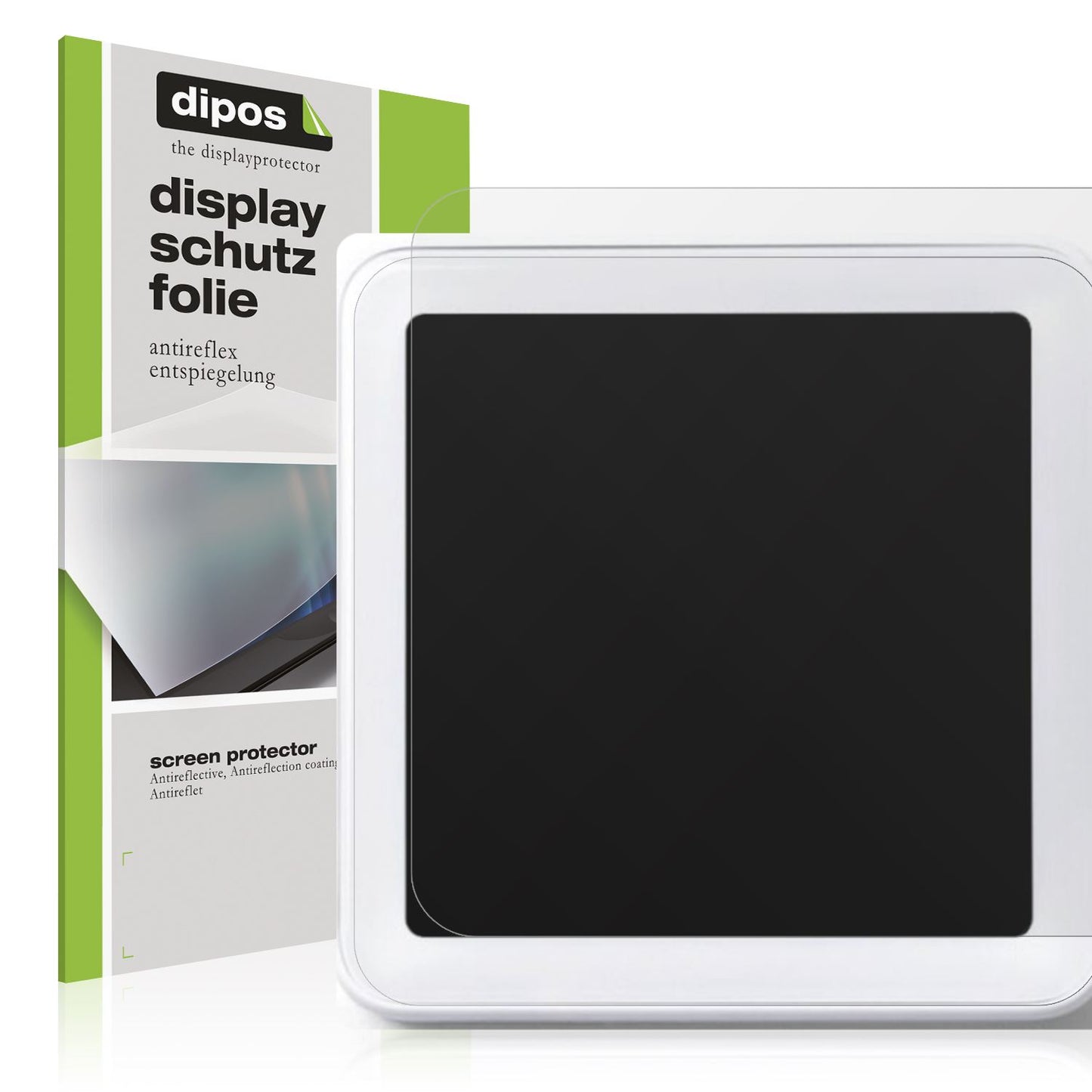 Matte Displayschutzfolie von dipos passend für SumUp Solo, präziser Zuschnitt und blasenfrei montiert