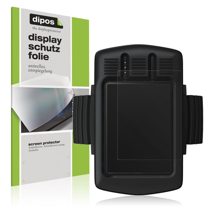 Matte Displayschutzfolie von dipos passend für Suunto EON Tauchcomputer, präziser Zuschnitt und blasenfrei montiert