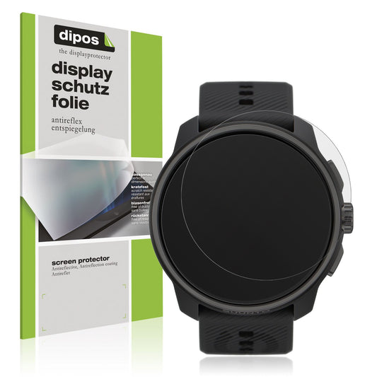 Matte Displayschutzfolie von dipos passend für Suunto Race, präziser Zuschnitt und blasenfrei montiert