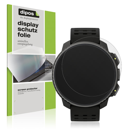 Matte Displayschutzfolie von dipos passend für Suunto Vertical, präziser Zuschnitt und blasenfrei montiert