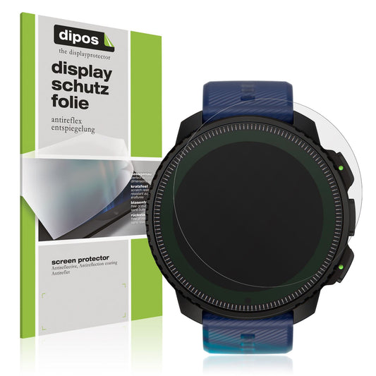 Matte Displayschutzfolie von dipos passend für Suunto Vertical Solar, präziser Zuschnitt und blasenfrei montiert