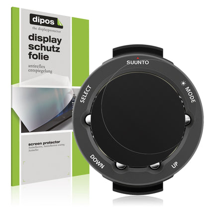 Matte Displayschutzfolie von dipos passend für Suunto Vyper Novo, präziser Zuschnitt und blasenfrei montiert
