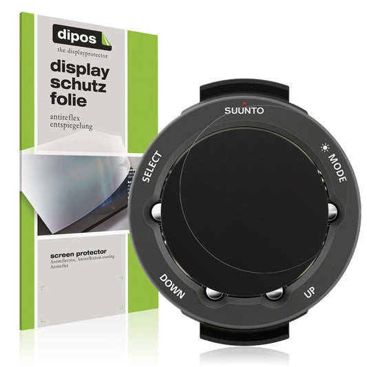 Matte Displayschutzfolie von dipos passend für Suunto Vyper Novo, präziser Zuschnitt und blasenfrei montiert