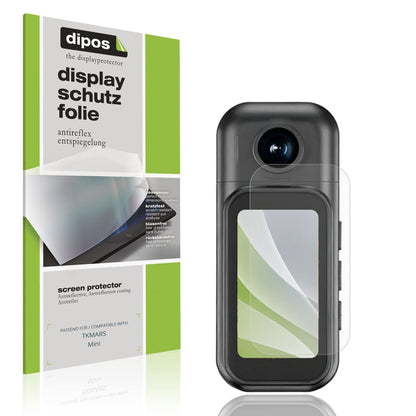 Matte Displayschutzfolie von dipos passend für TKMARS Mini, präziser Zuschnitt und blasenfrei montiert