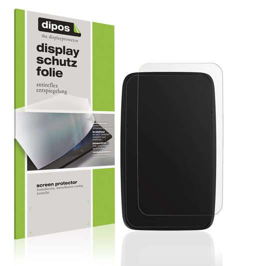 Matte Displayschutzfolie von dipos passend für TomTom Go Classic 6 Zoll 2.Gen, präziser Zuschnitt und blasenfrei montiert