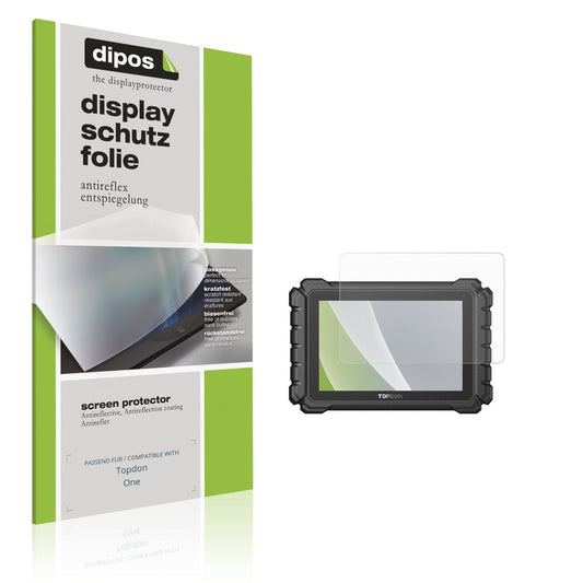 Matte Displayschutzfolie von dipos passend für Topdon One, präziser Zuschnitt und blasenfrei montiert