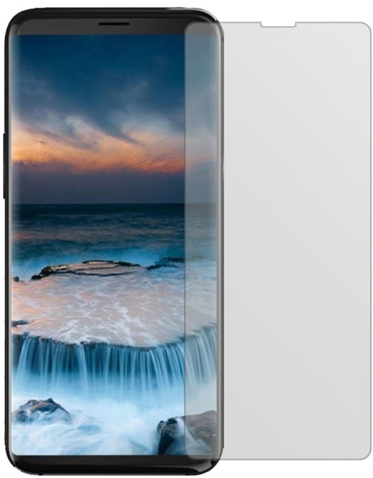 Matte Displayschutzfolie von dipos passend für Uhans i8 Pro, präziser Zuschnitt und blasenfrei montiert