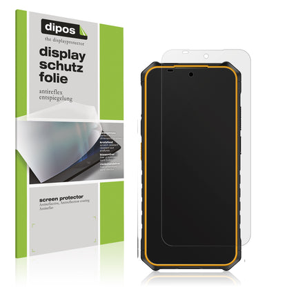 Matte Displayschutzfolie von dipos passend für Ulefone Armor X13 Outdoor, präziser Zuschnitt und blasenfrei montiert
