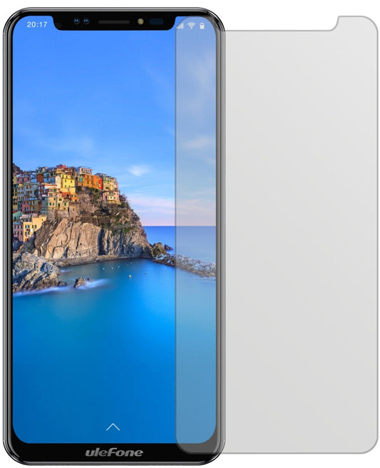 Matte Displayschutzfolie von dipos passend für Ulefone X, präziser Zuschnitt und blasenfrei montiert