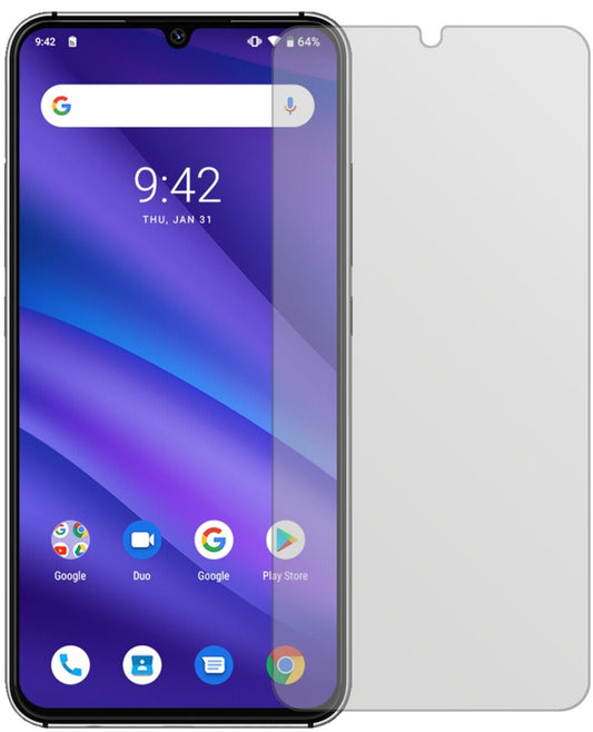 Matte Displayschutzfolie von dipos passend für Umidigi A5 Pro, präziser Zuschnitt und blasenfrei montiert