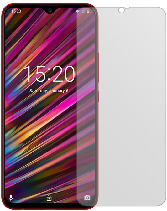 Matte Displayschutzfolie von dipos passend für Umidigi F1 Play, präziser Zuschnitt und blasenfrei montiert