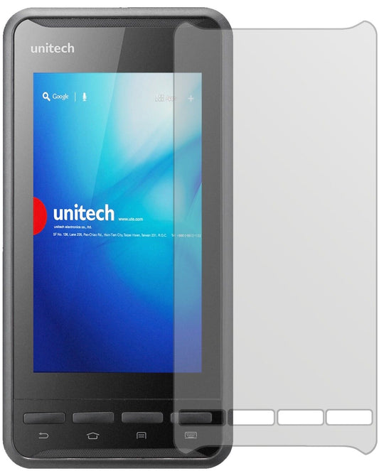 Matte Displayschutzfolie von dipos passend für Unitech PA700, präziser Zuschnitt und blasenfrei montiert