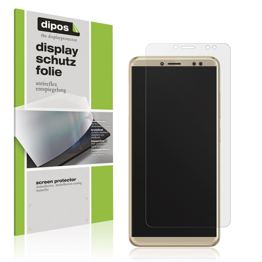 Matte Displayschutzfolie von dipos passend für WALTON Primo S6 infinity, präziser Zuschnitt und blasenfrei montiert