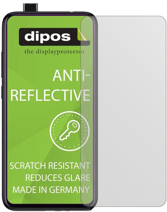 Matte Displayschutzfolie von dipos passend für Xiaomi Redmi K20, präziser Zuschnitt und blasenfrei montiert