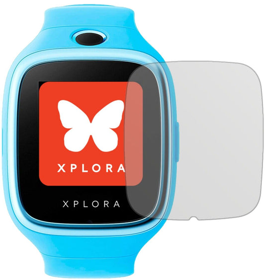 Matte Displayschutzfolie von dipos passend für XPLORA 3S, präziser Zuschnitt und blasenfrei montiert