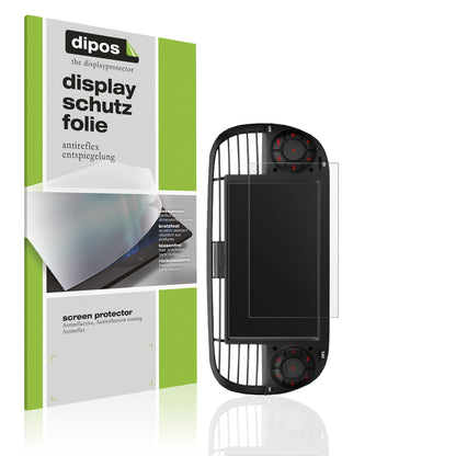 Matte Displayschutzfolie von dipos passend für Xtrons IA7250FLBS, präziser Zuschnitt und blasenfrei montiert