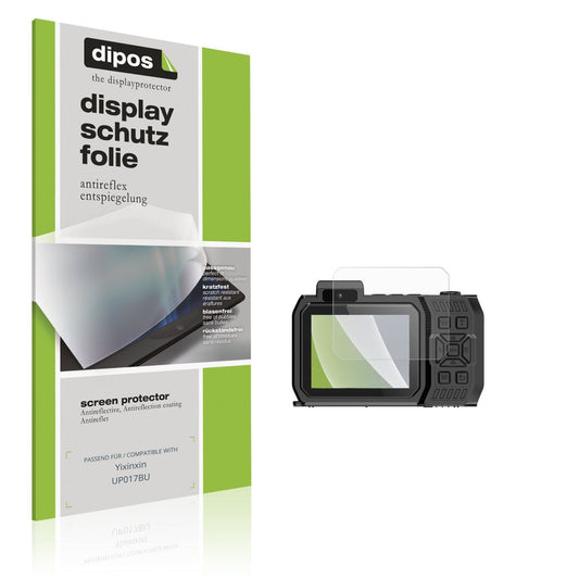 Matte Displayschutzfolie von dipos passend für Yixinxin UP017BU, präziser Zuschnitt und blasenfrei montiert