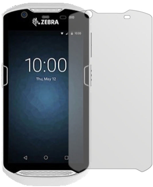 Matte Displayschutzfolie von dipos passend für Zebra TC56, präziser Zuschnitt und blasenfrei montiert