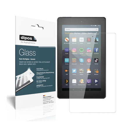 1x 9H Schutzfolie für Amazon Fire 7 Tablet 9. Generation (2019) Panzerfolie