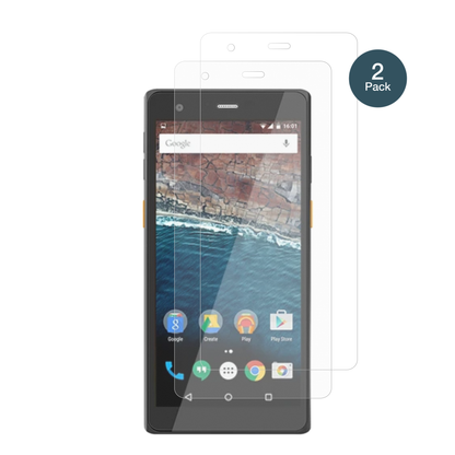 Scorpion6x V2 mit aufgebrachter dipos Panzerfolie, die lästige Fingerabdrücke minimiert