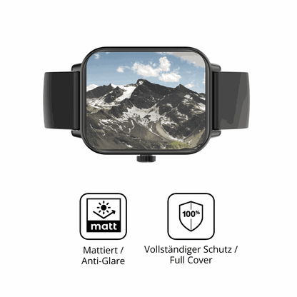 Flexible TPU-Folie passend zugeschnitten für Sector Smartwatch S-07, vollständige Abdeckung