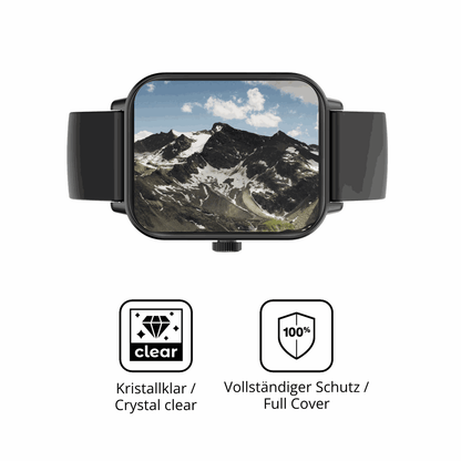 Dünne und klare Folie passend zugeschnitten für Sector Smartwatch S-07