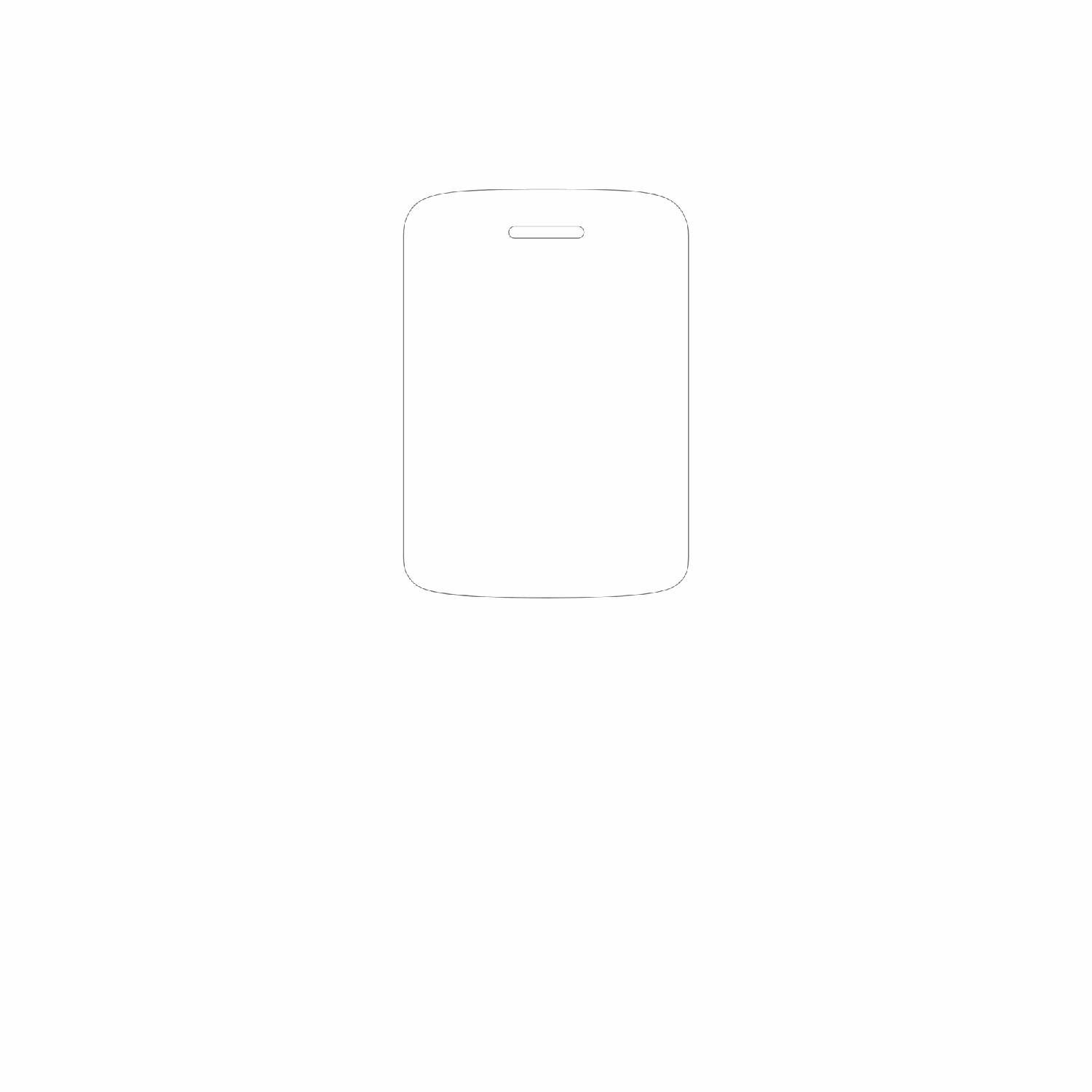 dipos Displayschutz f�r Sencor Element P013, mattierte Oberfl�che, geringe Dicke und perfekte Passform