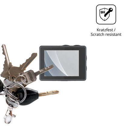 dipos Displayschutz für Senzo AT-M40R, mattierte Oberfläche, robuste Festigkeit und perfekte Passform
