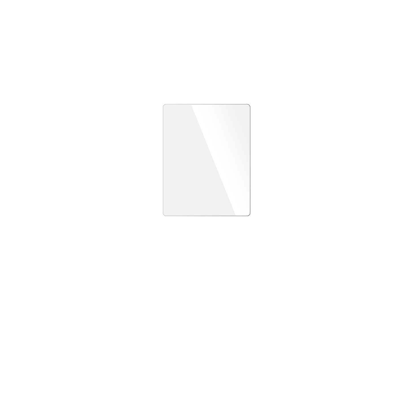 dipos Displayschutz für Sepura SC2020, transparente Oberfläche, geringe Dicke und perfekte Passform