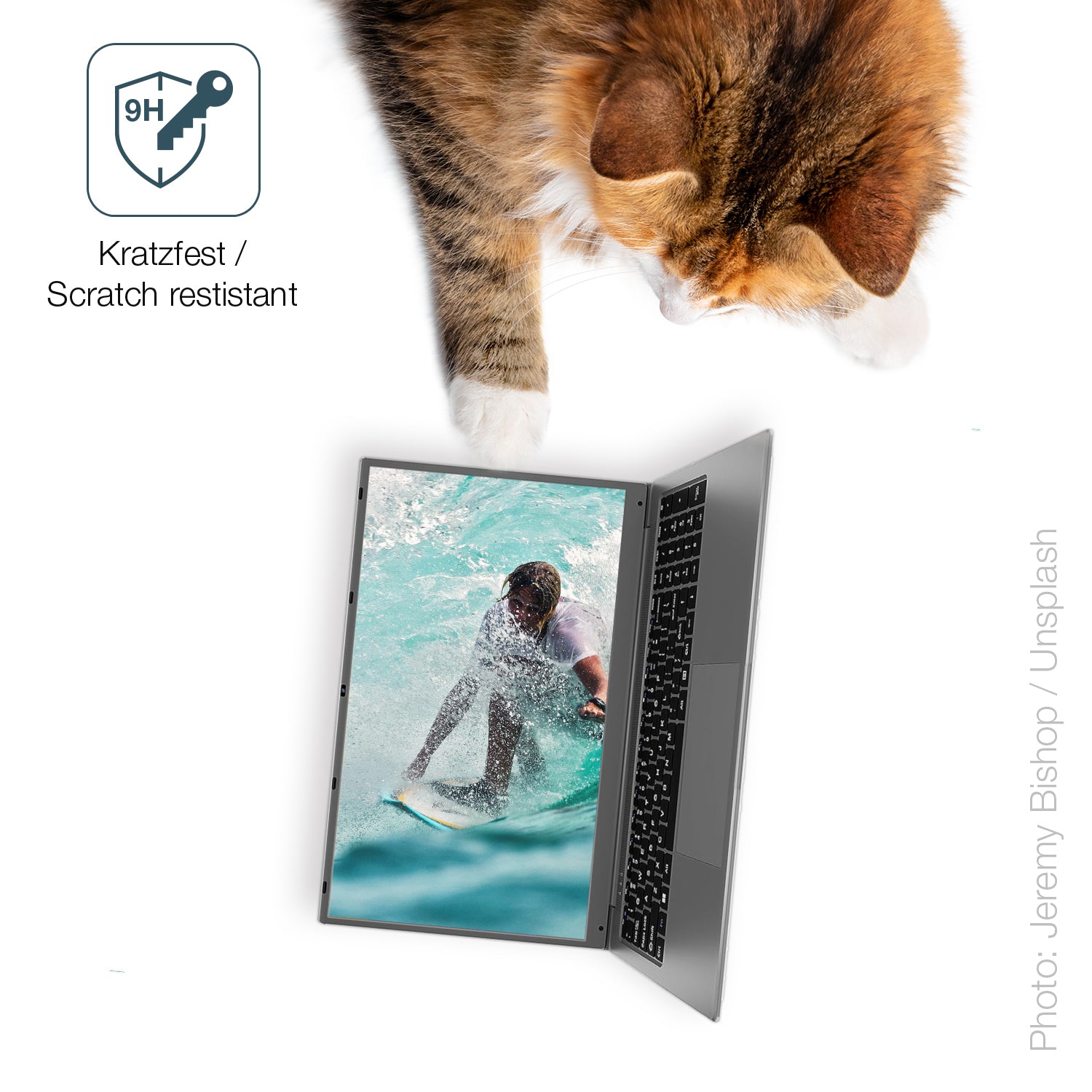 dipos Displayschutz für SGIN 17 Zoll 8GB RAM, mattierte Oberfläche, robuste Festigkeit und perfekte Passform